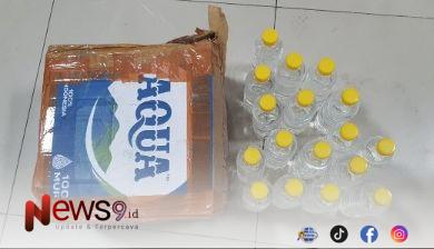 Dok. Barang bukti 17 botol Arak Bali yang diduga siap edar. //SuaraFaktual