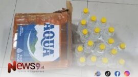 Dok. Barang bukti 17 botol Arak Bali yang diduga siap edar. //SuaraFaktual
