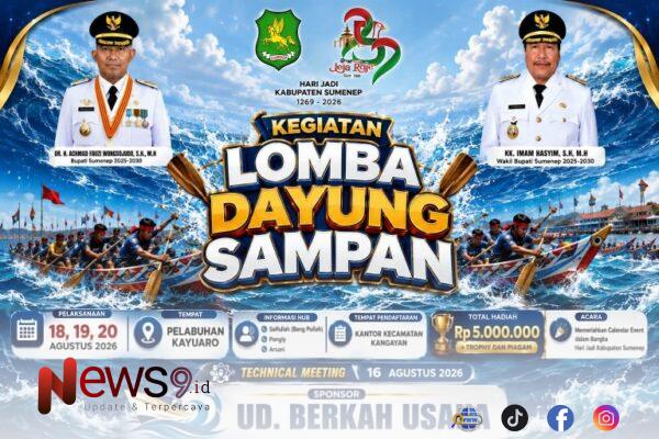 Dok. Lomba Dayung Sampan yang bakal digelar di Pelabuhan Kayuaro, //SuaraFaktual