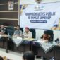 Dok. Forum Konsultasi Publik yang digelar Satlantas Polresta Sumenep bersama UPT PPD Sumenep //SuaraFaktual